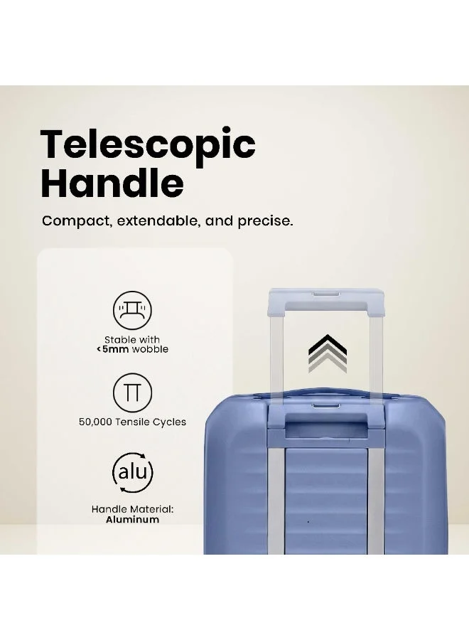 امريكان توريستر سامسونايت فرونتك سبينر ٦٨ سم - أزرق إليمنتال - ضمان عالمي ٣ سنوات